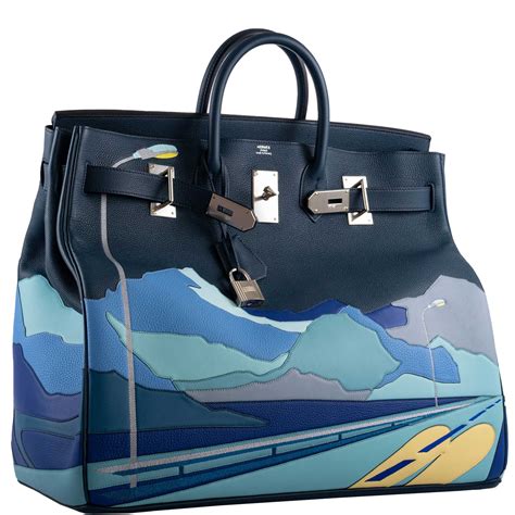 Hermès Endless Road HAC Birkin 50 Multicolor Togo and